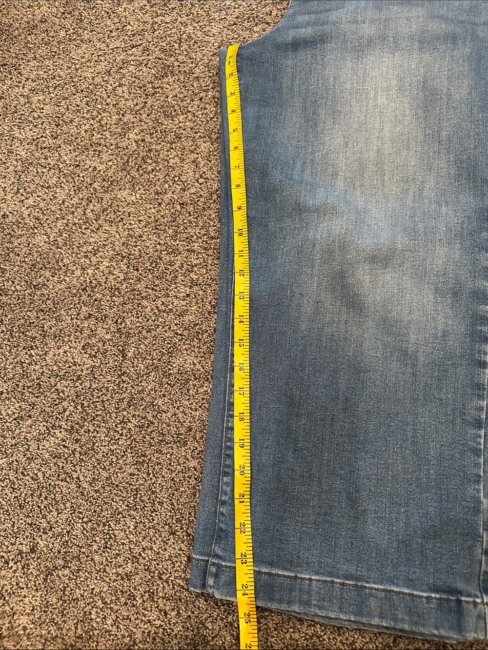 Ella Moss Size 16 Capri Blue Jeans - Picture 5 of 6